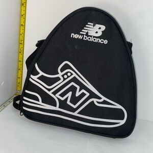 NB New Balance Black Lunch Bag with White Accents